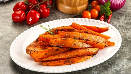 Cartofi dulci copți perfecți. Rețeta simplă care îi face crocanți la exterior și caramelizați în interior