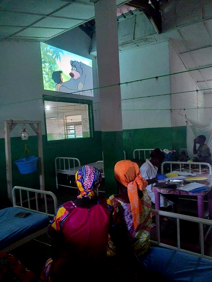 Spital Republica Centrafricana de Crăciun, foto arhivă Alexandra Tănase