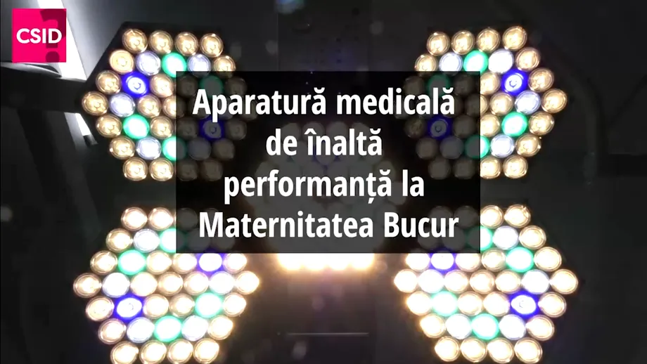 Maternitatea Bucur, dotată cu aparatură de top pentru cele mai complexe cazuri ginecologice și obstetricale (video)