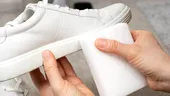 Încălțămintea albă ca nouă în doar 5 minute. Nu trebuie să folosești mașina de spălat