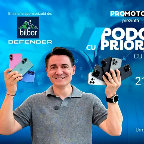 ProMotor anunță lansarea episodului 55 al „Podcast cu Prioritate” cu invitatul special George Buhnici