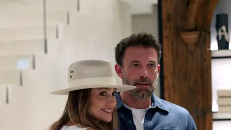 Jennifer Lopez și Ben Affleck, ca doi îndrăgostiți în a doua lună de miere
