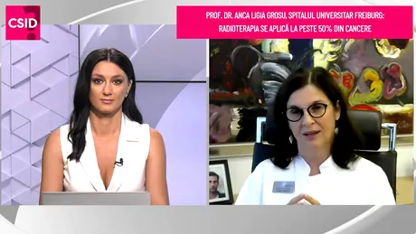 Prof. Dr. Anca-Ligia Grosu: „Radioterapia se aplică la peste 50% din cancere”