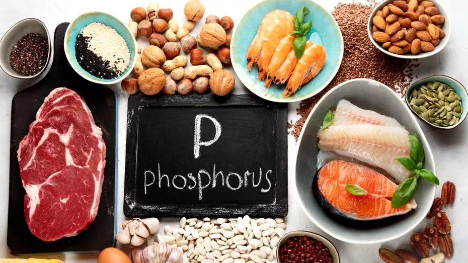 Fosforul: Beneficii, surse naturale, rolul său în organism, DZR, simptome deficit sau exces