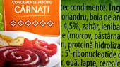 Ce conțin condimentele pentru cârnați din supermarket. Ce reprezintă 