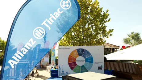 Allianz Țiriac, prezent la „Spin & Splash by CSID.ro”. Vizitatorii au avut ocazia să joace Darts două zile la rând, la Therme București