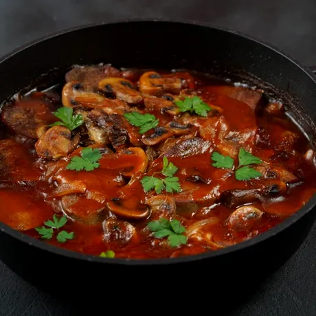 Mâncare de ciuperci cu măsline. Rețetă delicioasă pentru Postul Paștelui