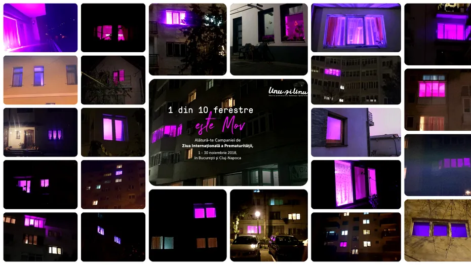 Luna Prematurităţii: acţiuni în sprijinul copiilor născuţi prematur