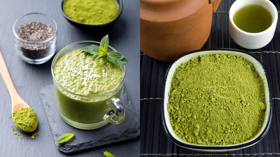 Rețetă simplă de Matcha Chia Pudding! Poți mânca această combinație dimineața sau între mese, ca gustare