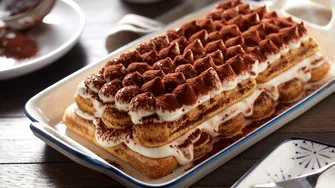 Tiramisu fără zahăr și fără cafea. Rețeta perfectă pentru un desert delicios