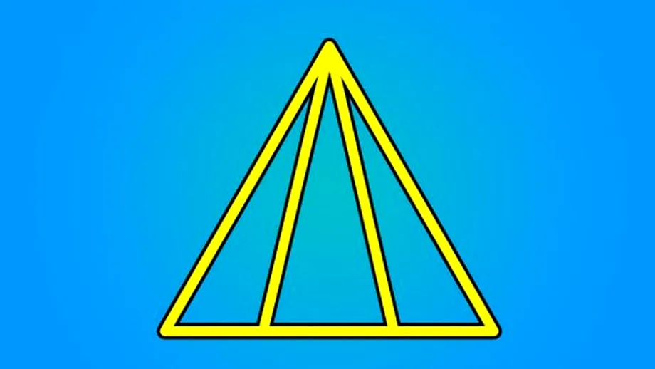 Test de inteligență |  Câte triunghiuri sunt în această imagine, de fapt?