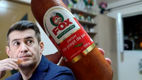 Din ce e făcut parizerul cu piept de pui produs de Fox. Dragoș Pătraru a aflat cât piept de pui conține, de fapt