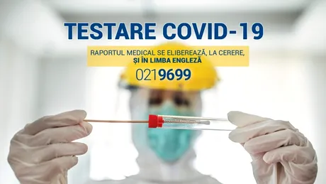 Teste RT-PCR și dozare de anticorpi neutralizanți pentru virusul SARS-CoV-2, la SANADOR