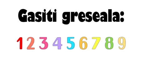 Test de inteligență pentru genii | Găsiți greșeala din această imagine!