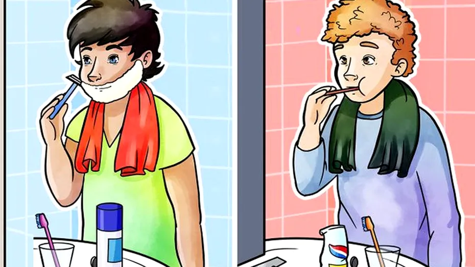 Test de perspicacitate | Unul dintre acești doi bărbați locuiește singur. Care?