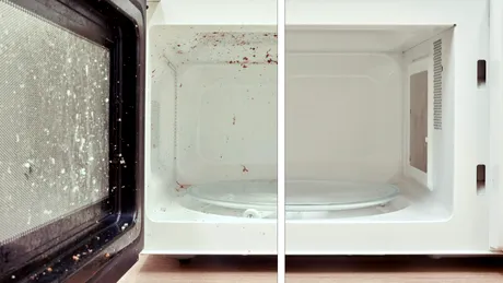 Cum să cureți cuptorul cu microunde în doar câteva minute. Nu ai nevoie de produse din comerț