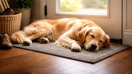 De ce câinii preferă să doarmă lângă uși în loc să doarmă în paturile lor și ce dezvăluie acest obicei despre instinctele lor