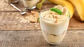 Budincă de banane, un desert ușor și delicios!