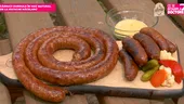 Grătar de sezon cu Cârnați Durdulii în maț natural de la Matache Măcelaru'