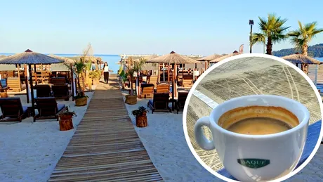 Cât costă o cafea și o Coca-Cola pe plajă, în Thasos, acum, în iunie 2025