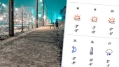 Ninsori viscolite, ploaie cu gheață și -9 grade Celsius. Pe ce dată scăpăm de iarnă în București, potrivit meteorologilor Accuweather