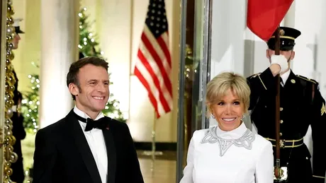 Brigitte Macron, apariție impecabilă la Casa Albă