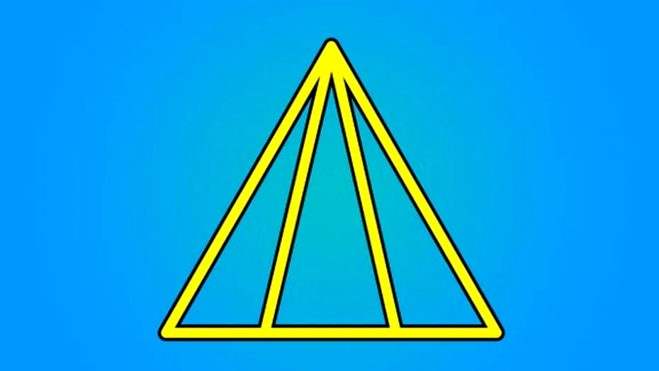 Test de inteligență |  Câte triunghiuri sunt în această imagine, de fapt?