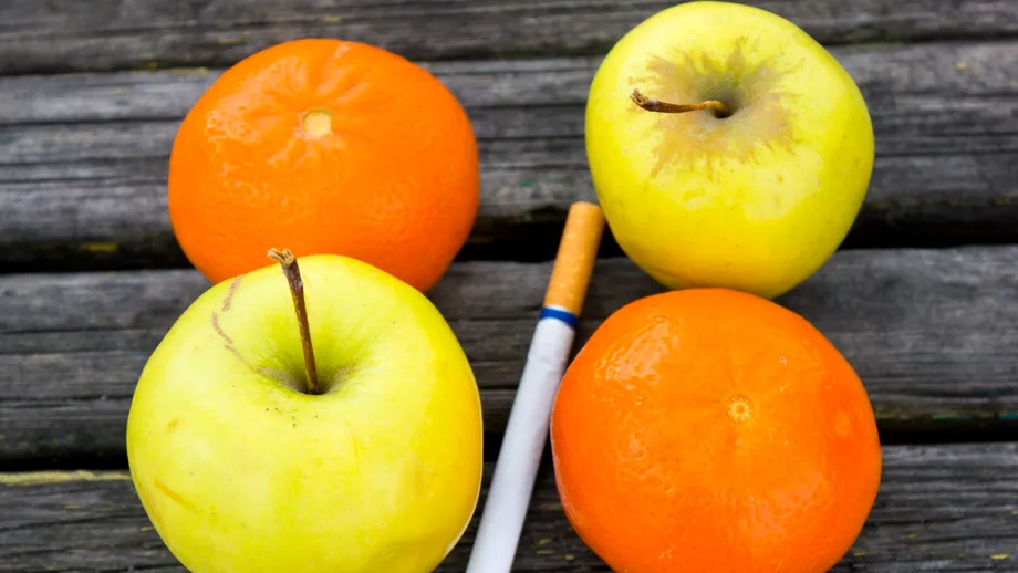 Ce să mănânci ca să nu te îngrași dacă renunți la fumat