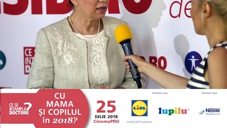 Dr. Valeria Herdea: cum gestionăm teama de medic la copii VIDEO în cadrul evenimentului 