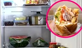Se mai poate mânca shaorma „cu de toate”, dacă a stat 24h în frigider? Când trebuie aruncată