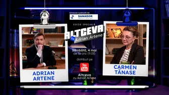 TULBURĂTOR: Carmen Tănase a făcut un pariu cu MOARTEA | ALTCEVA CU ADRIAN ARTENE