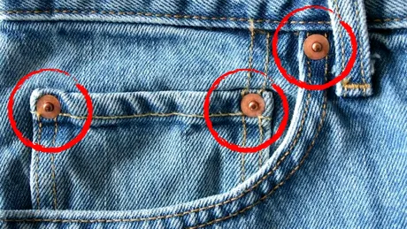 De ce toți blugii au capse metalice în dreptul buzunarelor. Motivul este surprinzător