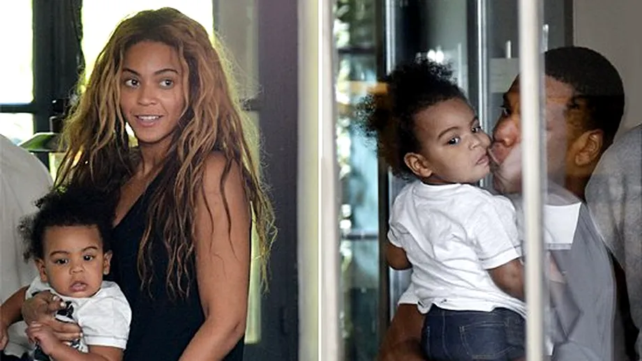 Vezi ce mult seamănă fetiţa lui Beyonce cu Jay-Z!