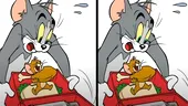 TEST IQ | Aceste două poze cu Tom și Jerry par identice, dar nu sunt. Găsiți SINGURA diferență!