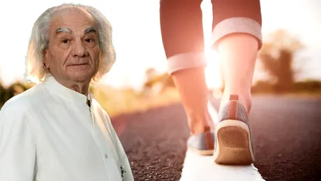 Leon Dănăilă dezvăluie câți pași trebuie să facem în fiecare zi, pentru a ne menține creierul sănătos