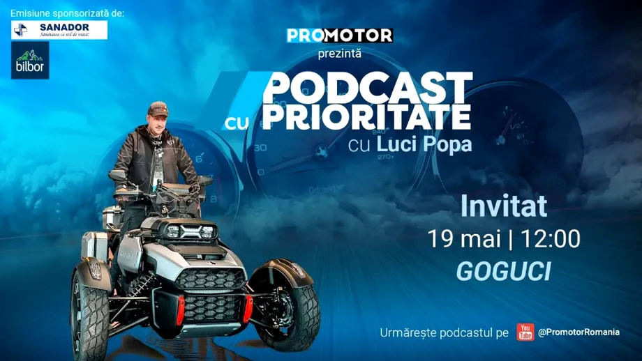 „Podcast cu Prioritate” #74 îl are ca invitat pe Goguci. De la Photoshop la ATV-uri, un parcurs creativ