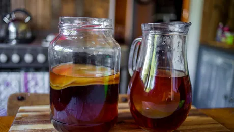 Ceaiul kombucha mimează efectele fastingului: poți scăpa de grăsime și să scazi trigliceridele