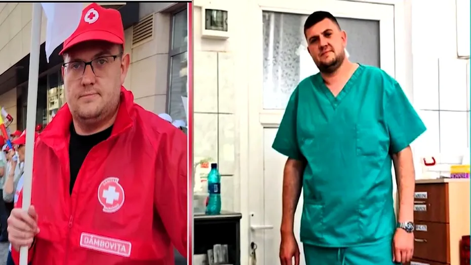 Un asistent medical din Dâmbovița a decedat fulgerător, sub ochii soţiei și copilului. Fusese la spital cu o zi în urmă