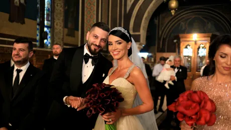Adelina Pestriţu şi Virgil Şteblea- FOTO de la nuntă