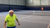 Cel mai bătrân jucător de tenis a decis să rămână în Ucraina, în timpul războiului: Vreau să ajung la 100 de ani