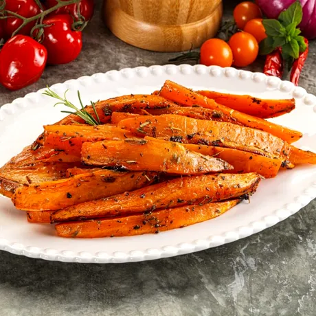 Cartofi dulci copți perfecți. Rețeta simplă care îi face crocanți la exterior și caramelizați în interior