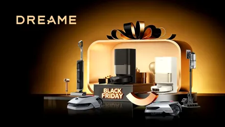 (P) Black Friday cu Dreame: tehnologie de top la prețuri speciale între 7 și 9 noiembrie