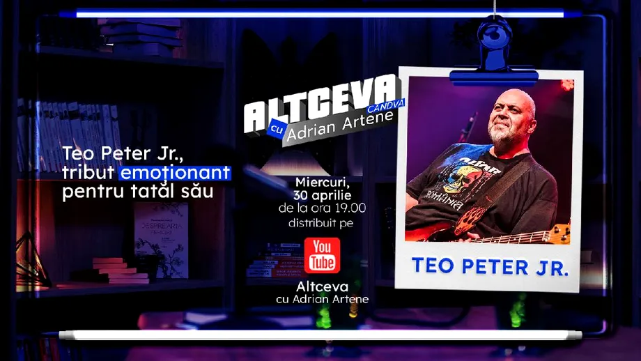 Teo Peter Jr., tribut emoționant pentru tatăl său:  „M-am dus la IML și din păcate...” | ALTCEVA CÂNDVA