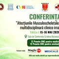 CP- Galați devine punct de întâlnire pentru medicina multidisciplinară: Conferința „Afecțiunile musculo-scheletale – abordare multidisciplinară clinico-imagistică”, 15–16 mai 2026