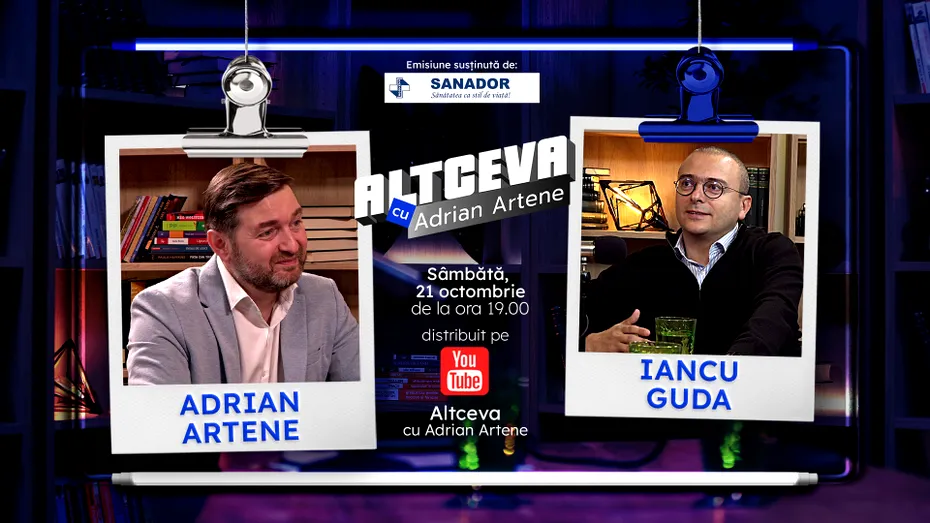 Iancu Guda, unul dintre analiștii financiari de top din România, invitat la podcastul ALTCEVA cu Adrian Artene