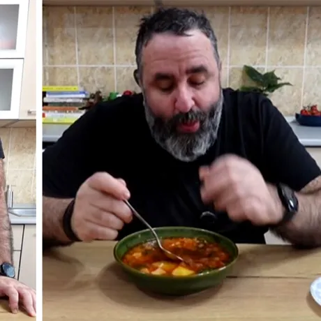 Ciorbă de potroace de post. Rețeta celebrului Bărbosu