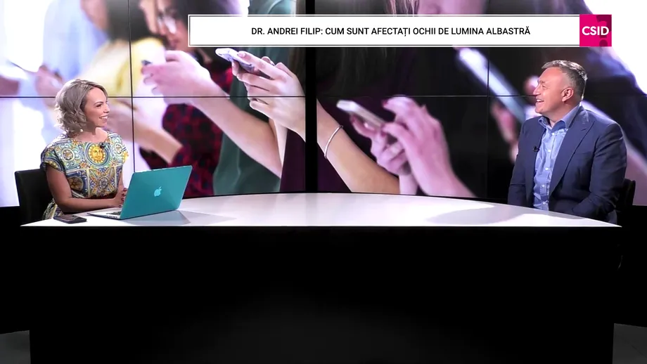 Dr. Andrei Filip: cum ne afectează ochii lumina albastră