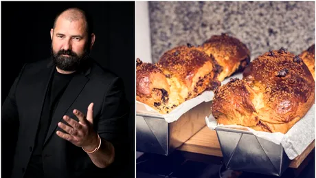 Cum prepară Chef Adi Hădean cozonacul pentru sărbători. Rețeta care iese perfect de fiecare dată