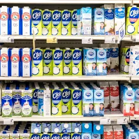Cel mai nesănătos lapte. Se găsește în orice supermarket din România
