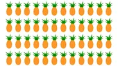 TEST IQ | Care ananas este diferit de ceilalți? Găsiți-l în maximum 5 secunde!